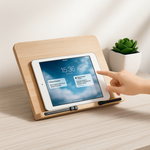 Adjustable Wooden Book Stand for Reading with Ergonomic Design | Foldable Holder for Comfort and Versatility 7