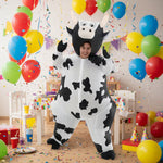 Adult Halloween Costumes | Inflatable Cow Costume with Eye-Catching Design for Fun Parties and Events 0