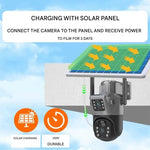 Advanced Security | Wireless Security Camera with 4K Resolution & Solar Power | 360° Panoramic View for Ultimate Home Protection 5