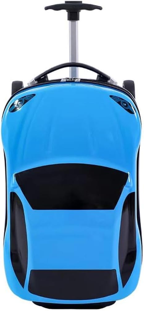Adventure Buddy | Kids Pull-Along Car Suitcase with Retractable Handle | Durable ABS Design for Fun Travel 0