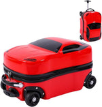 Adventure Buddy | Kids Pull-Along Car Suitcase with Retractable Handle | Durable ABS Design for Fun Travel 5