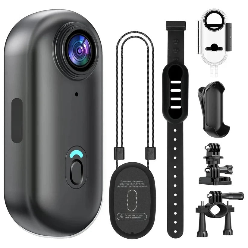 Adventure Camera | Ultra-Portable 4K Camera with Waterproof Design | 128GB Storage for Uninterrupted Filming 0