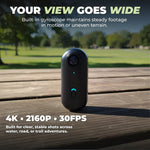 Adventure Camera | Ultra-Portable 4K Camera with Waterproof Design | 128GB Storage for Uninterrupted Filming 3