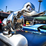 Adventure Duck | Angry Rubber Duck Hood Ornament with Chrome Finish | Unique Decor for Car Enthusiasts 7
