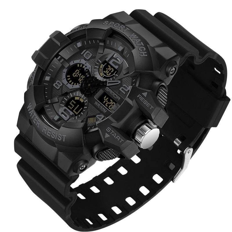 Adventure Gear | Heavy Duty Military Waterproof Digital Watch with Durable Design | Essential Accessory for Outdoor Enthusiasts 5