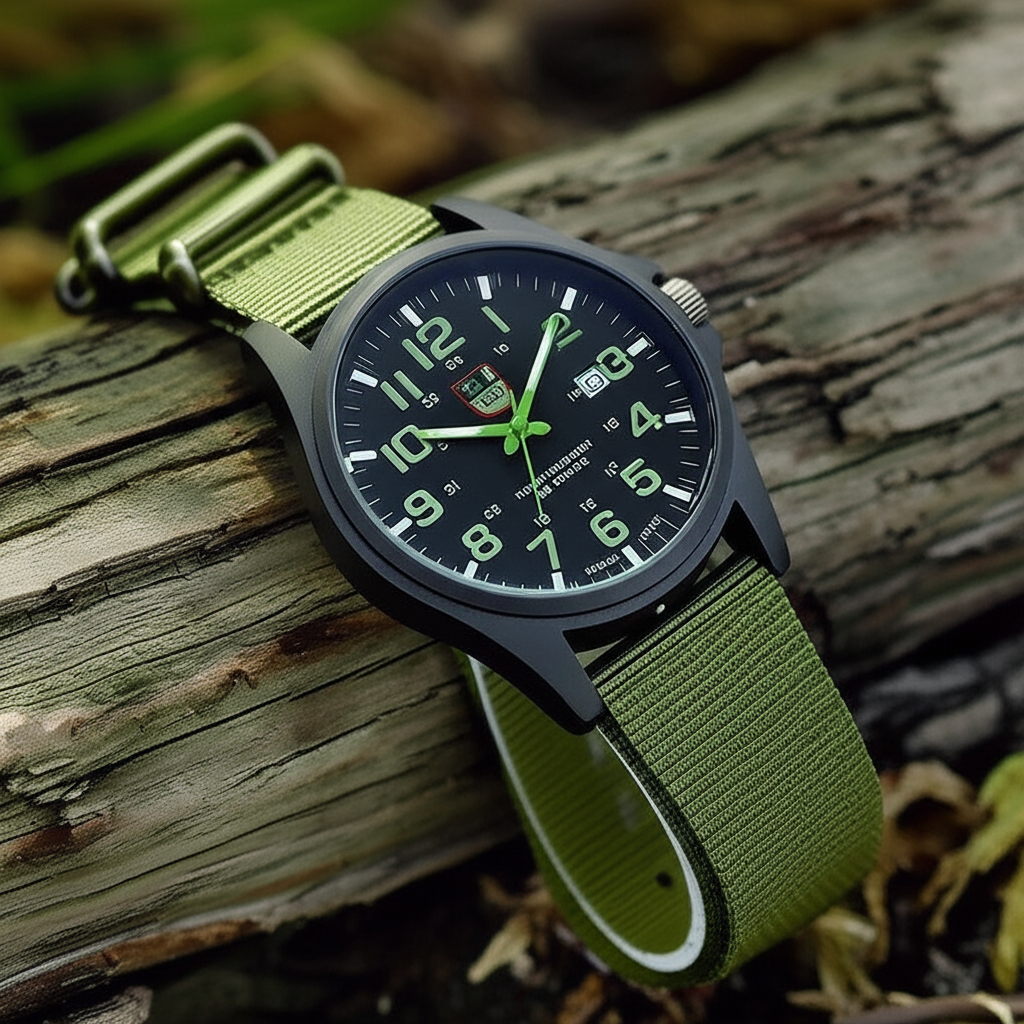 Adventure Gear | Waterproof Outdoor Watch with Stopwatch & Night Illumination | Durable Design for Mens Active Lifestyles 7