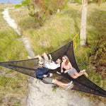 Adventure Haven | Multi-Person Hammock with 3-Point Anchor System | Ideal for Family Camping Trips 3