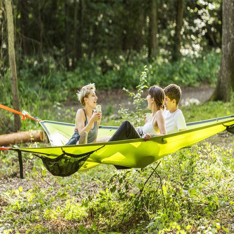 Adventure Haven | Multi-Person Hammock with 3-Point Anchor System | Ideal for Family Camping Trips 5