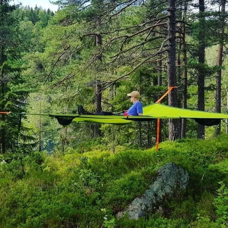 Adventure Haven | Multi-Person Hammock with 3-Point Anchor System | Ideal for Family Camping Trips 6