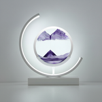 Aequora | Modern 3D Sand Bowl Table Lamp with Soothing LED Light | Artistic Design for Calming Ambiance 10