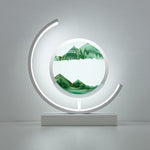 Aequora | Modern 3D Sand Bowl Table Lamp with Soothing LED Light | Artistic Design for Calming Ambiance 5