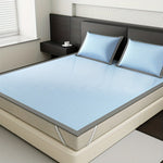 AeroCool | Cooling Mattress Protector with Breathable Ice Silk | Lightweight Set for Refreshing Sleep 8
