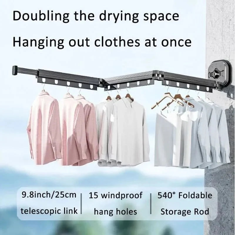 AeroDry | Wall-Mounted Tumble Dryer with Foldable Design | Space-Saving Solution for Small Homes 5