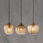 AetherGlass | Stylish Modern Wavy Glass Pendant Light Fixture 12