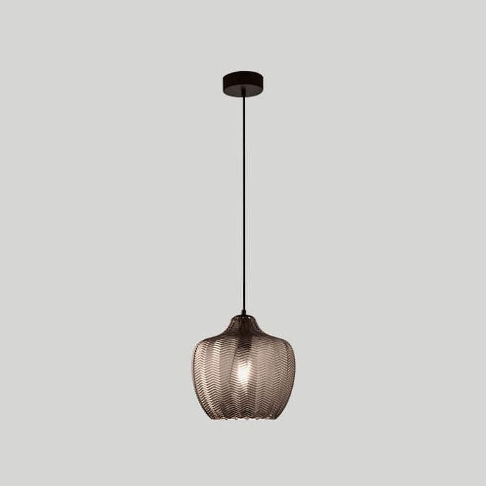 AetherGlass | Stylish Modern Wavy Glass Pendant Light Fixture 13