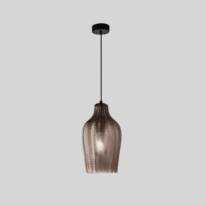 AetherGlass | Stylish Modern Wavy Glass Pendant Light Fixture 16
