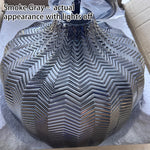 AetherGlass | Stylish Modern Wavy Glass Pendant Light Fixture 5