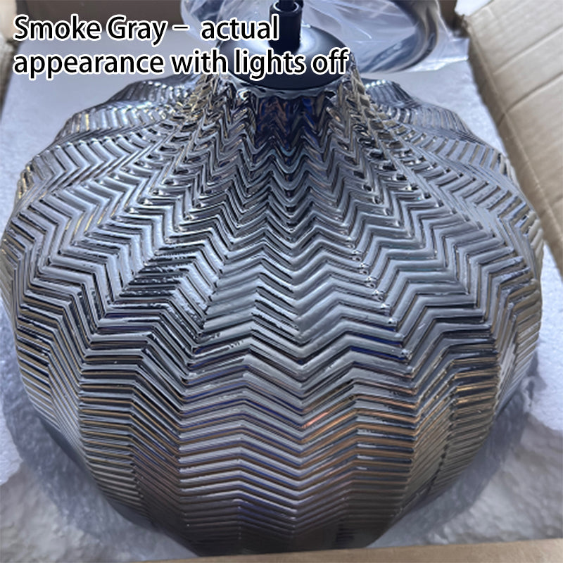 AetherGlass | Stylish Modern Wavy Glass Pendant Light Fixture 5