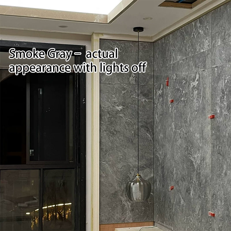 AetherGlass | Stylish Modern Wavy Glass Pendant Light Fixture 6