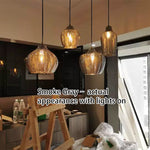 AetherGlass | Stylish Modern Wavy Glass Pendant Light Fixture 8