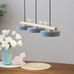 AetherGlow | Modern Creative Round Resin LED Chandelier Light 1