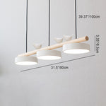 AetherGlow | Modern Creative Round Resin LED Chandelier Light 3
