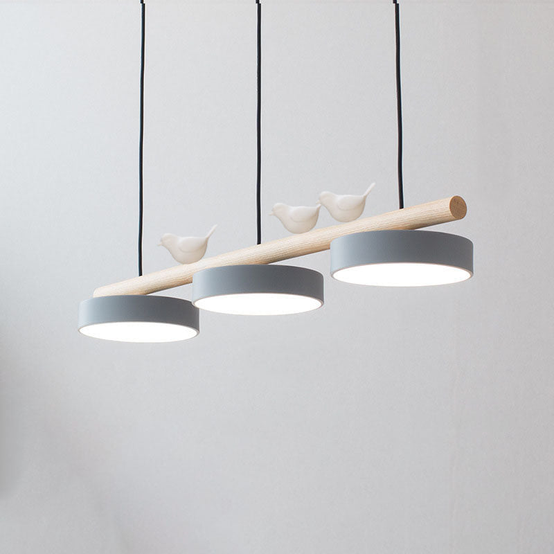 AetherGlow | Modern Creative Round Resin LED Chandelier Light 7