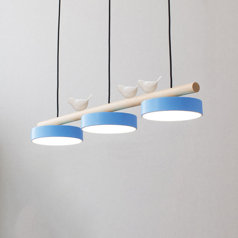 AetherGlow | Modern Creative Round Resin LED Chandelier Light 8