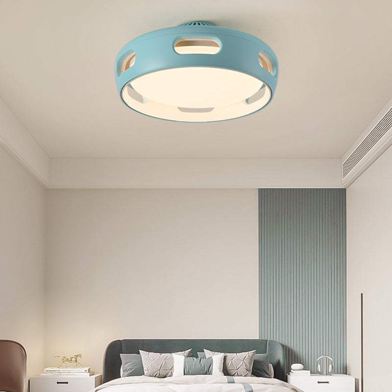 AetherLight | Modern Dimmable Acrylic LED Ceiling Fan Fixture 4