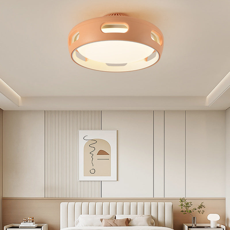 AetherLight | Modern Dimmable Acrylic LED Ceiling Fan Fixture 5