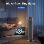 AirFlowMax | Tower Fan with Remote Control & 8 Speed Settings | Whisper-Quiet Operation for Peaceful Living 4