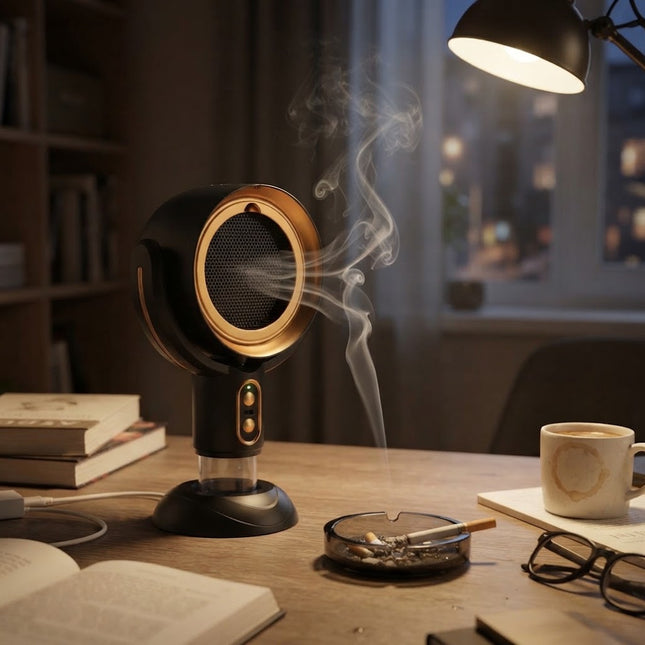Air Purifier for Smokers, Portable Air Purifier Fan with Smoke Filter, Desktop Mini Air Purifier for Office