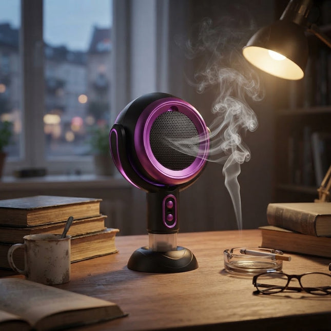 Air Purifier for Smokers, Portable Air Purifier Fan with Smoke Filter