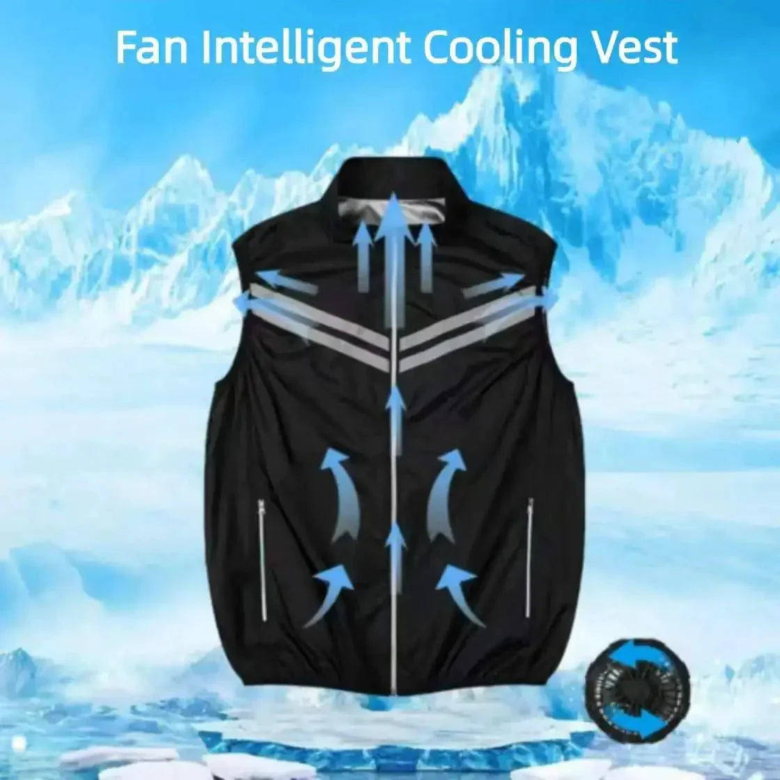 Airventa | Cooling Vest with Integrated Fan for Enhanced Comfort | Lightweight Design for Outdoor Activities 4