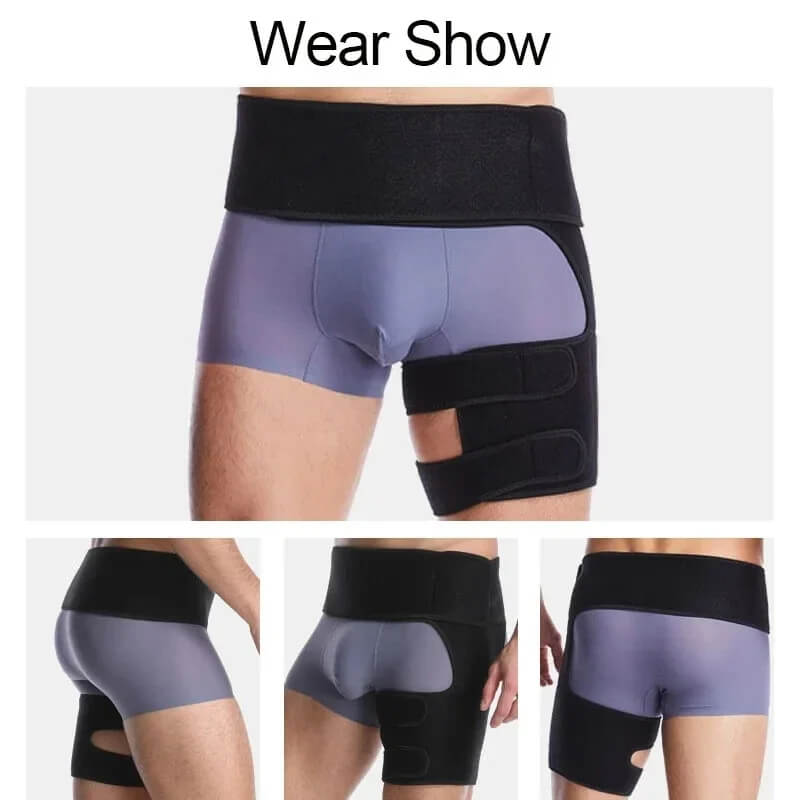 Alera | Adjustable Hip & Thigh Compression Brace with Targeted Support | Enhanced Stability for Active Movement 5