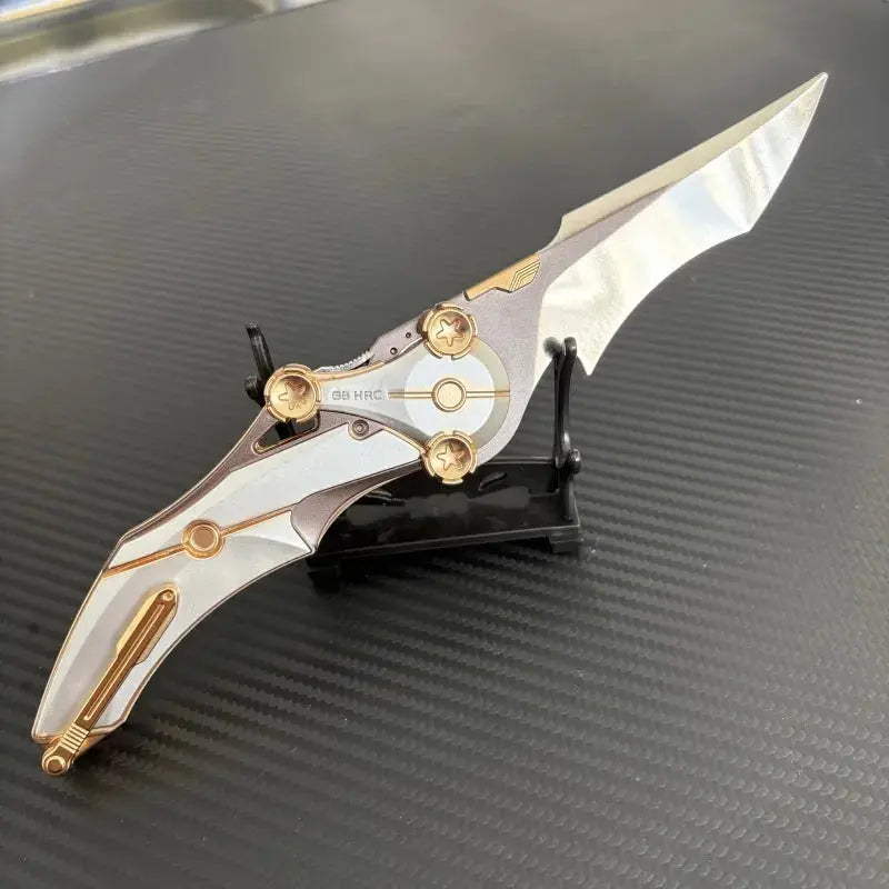 All-Metal Folding Knife with 8Cr13Mov Steel Blade | Compact EDC Tool for Effortless Cutting 0