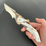 All-Metal Folding Knife with 8Cr13Mov Steel Blade | Compact EDC Tool for Effortless Cutting 5