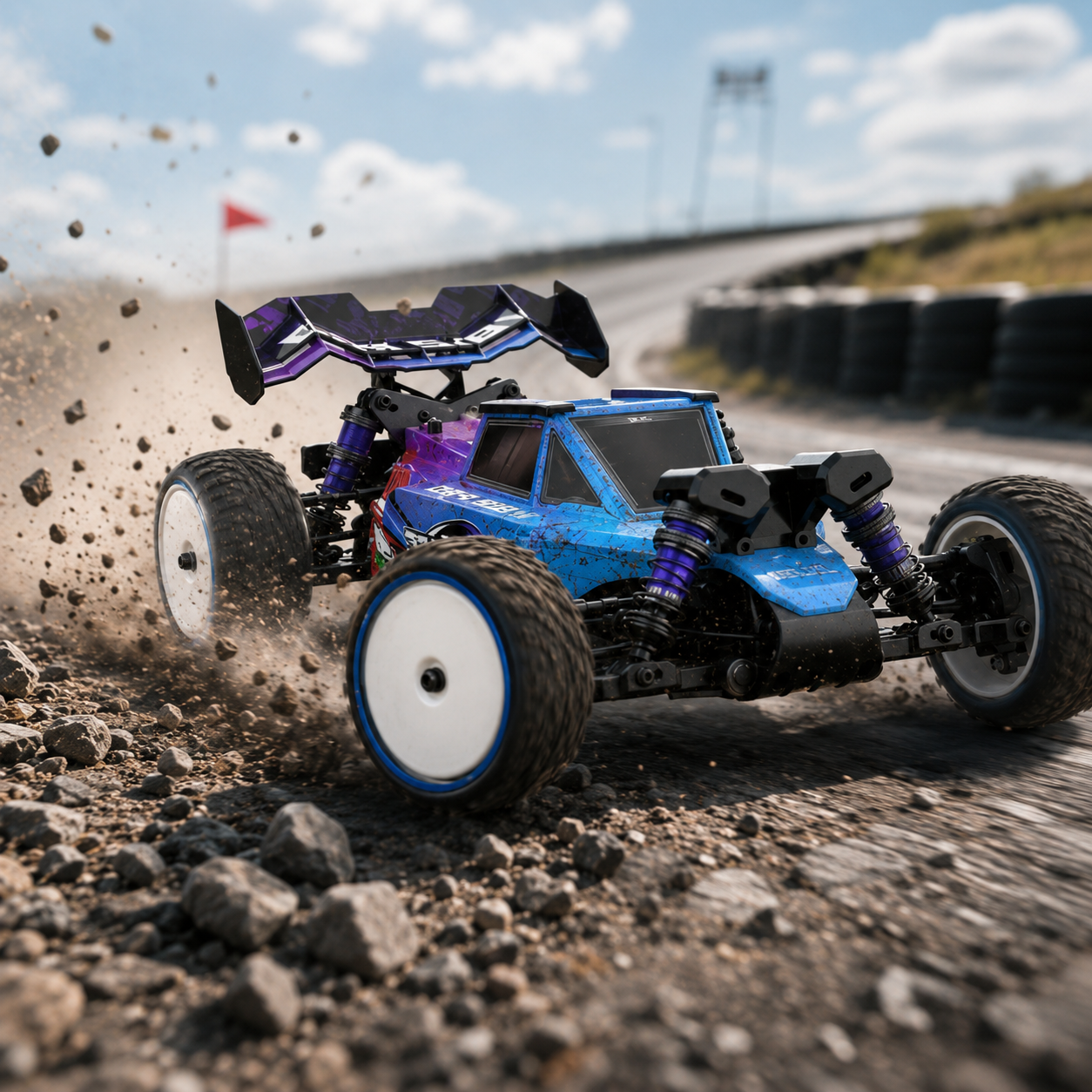 All-Terrain RC Car | Remote Control Monster Truck with 4WD Traction | Durable Design for Outdoor Fun 0