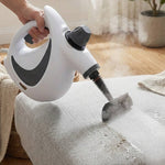 All-in-One Handheld Steam Cleaner with Rapid Heat-Up & 4 Attachments for Deep Cleaning 0