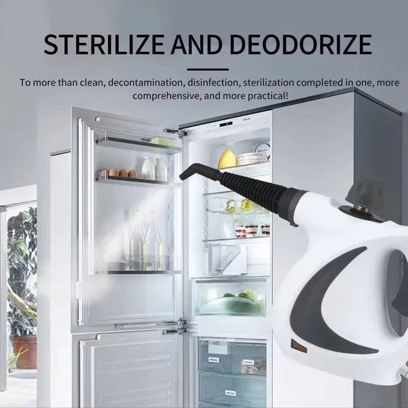 All-in-One Handheld Steam Cleaner with Rapid Heat-Up & 4 Attachments for Deep Cleaning 4