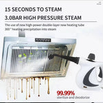 All-in-One Handheld Steam Cleaner with Rapid Heat-Up & 4 Attachments for Deep Cleaning 5