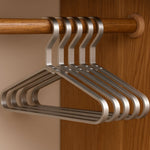 Alloy Slimline Clothes Hangers with Anti-Slip Design | Space-Saving Solution for Organized Closets 6