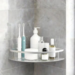 Aluma Curve | Shower Caddy with Open-Frame Design & Adjustable Hook for Modern Bathrooms 0
