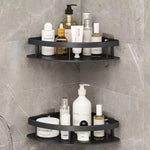 Aluma Curve | Shower Caddy with Open-Frame Design & Adjustable Hook for Modern Bathrooms 4