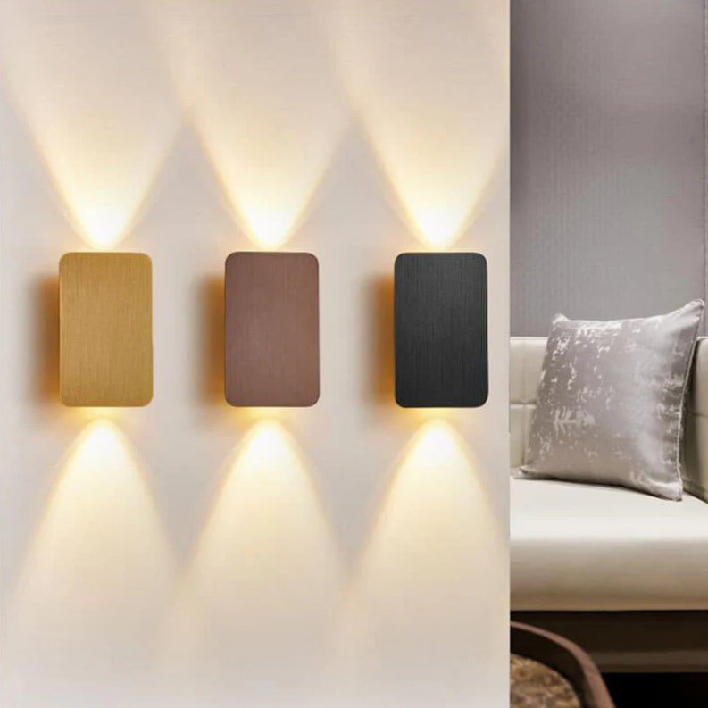 AluminaGlow | Sleek Modern Dual-Light LED Wall Sconce Lamp 1