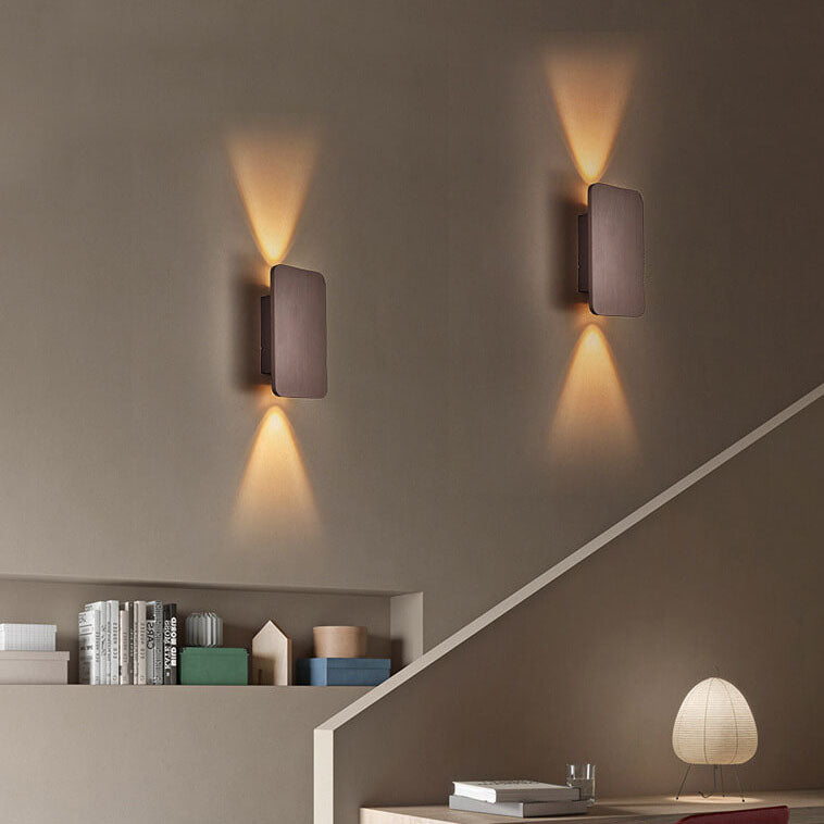 AluminaGlow | Sleek Modern Dual-Light LED Wall Sconce Lamp 7