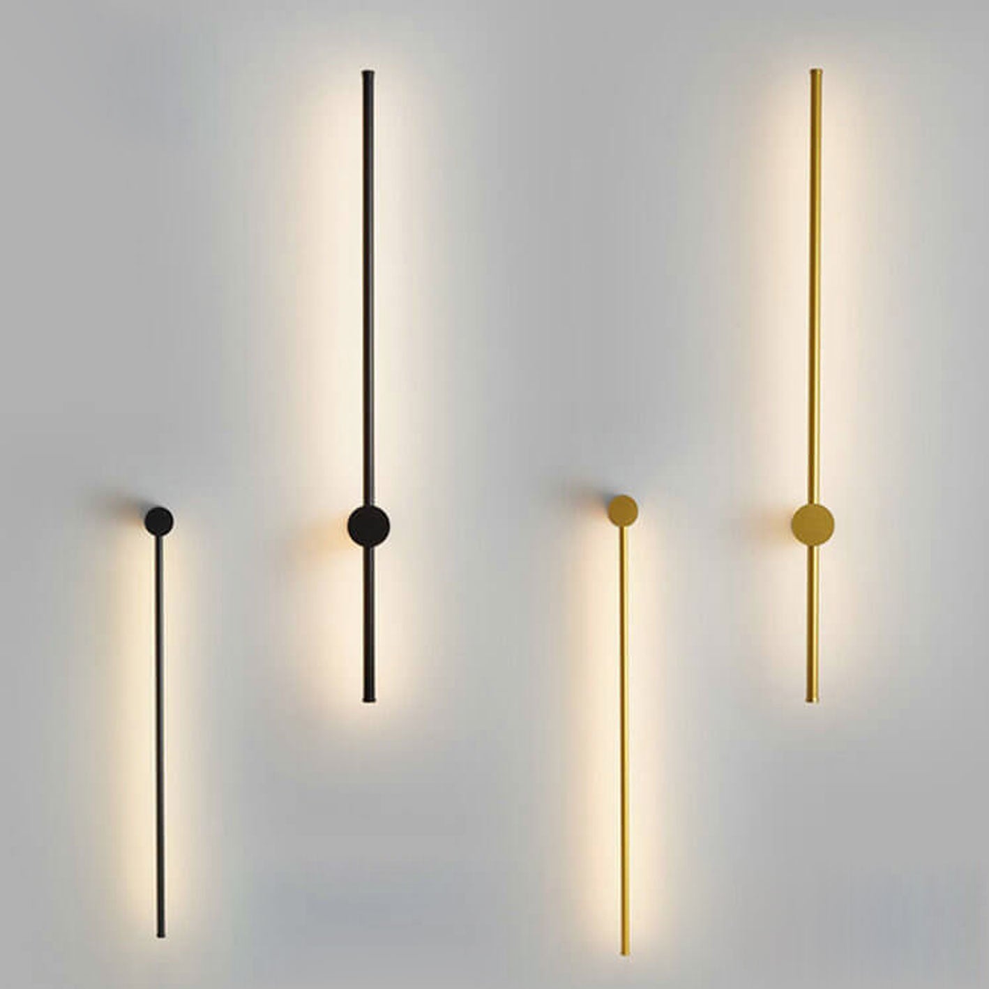AluminaGlow | Sleek Modern Minimalist LED Wall Sconce Lamp 9