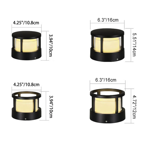 AluminaLight | Modern Waterproof Aluminum Outdoor Wall Light Fixture 4