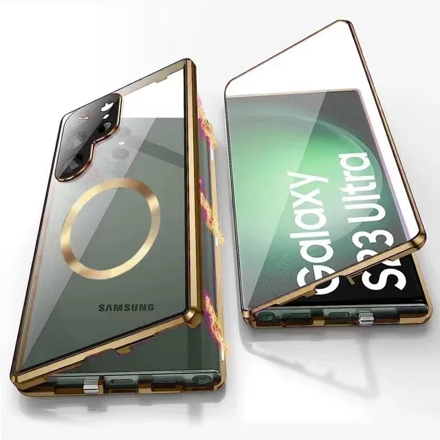 Aluminum Alloy 360 Case for Samsung Galaxy S24-S23 with Safety Closure | Durable Protection & Stylish Design 9
