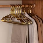 Aluminum Alloy Hangers with Nonslip Design | Lightweight and Durable for Wrinkle-Free Clothes 4